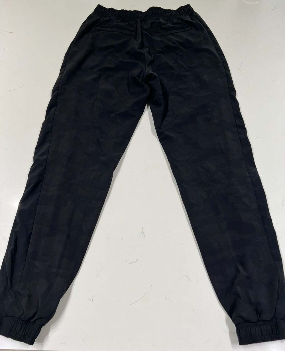 Athleta Brooklyn Textured Lined Jogger Camo Black Size 0